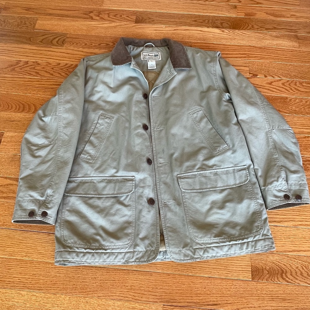 LL Bean Field Coat Size Large